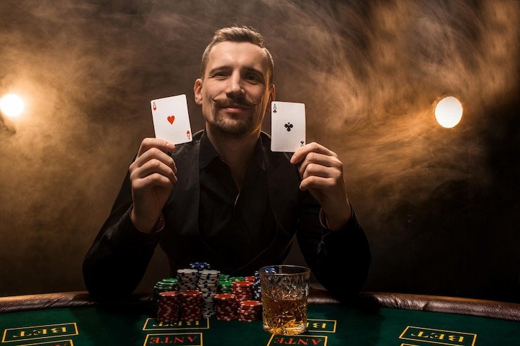 Meja No Commission Baccarat langsung dengan dealer di studio multi-kamera shiojitu